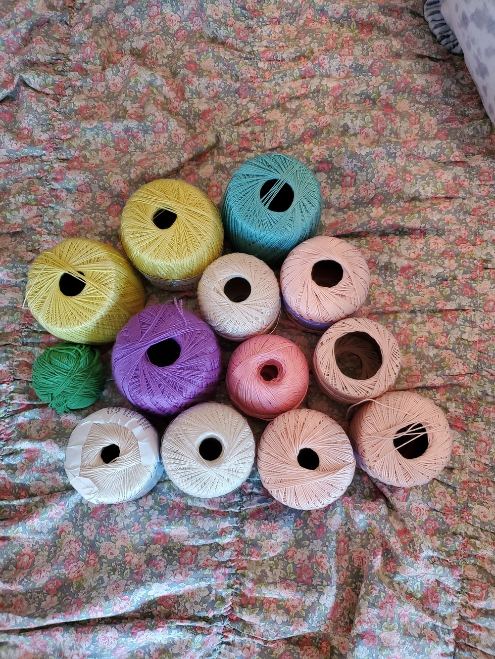 Assorted Cotton Crochet Thread Lot - Picture 2 of 8